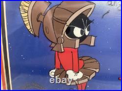 Bugs And Marvin Duck Dodgers Limited Edition Of 200 Animation Cel Very Rare 1984
