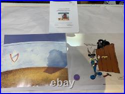 Bugs Bunny Bugs & Gulli Bull Chuck Jones Signed Animation Cel Artist Proof