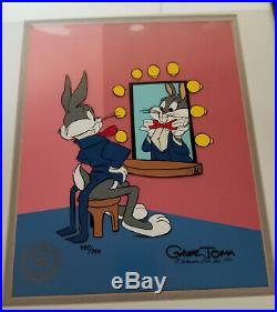 Bugs Bunny- Bugs in the Mirror- Limited Edition Cel Signed By Chuck Jones