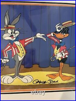Bugs Bunny Cel Showtime Signed Chuck Jones Limited Edition
