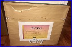 Bugs Bunny Cel Super Bugs Signed Chuck Jones Warner Brothers Animation Cell