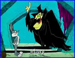 Bugs Bunny Cel Transylvania 6-5000 Rare Warner Bros Chuck Jones Signed Cell