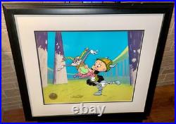 Bugs Bunny Cel Warner Bros What's Opera Doc IV Elmer Fudd Signed Chuck Jones