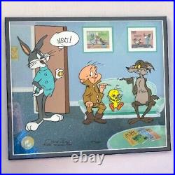 Bugs Bunny Cel Warner Bros Wile E Coyote Tweety Next Signed Chuck Jones 203/500