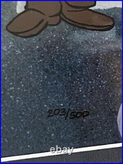 Bugs Bunny Cel Warner Bros Wile E Coyote Tweety Next Signed Chuck Jones 203/500