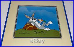 Bugs Bunny Cel Warner Brothers Animation Signed Chuck Jones Art Cell