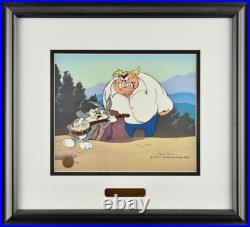 Bugs Bunny Cel Warner Brothers High Strung Signed Chuck Jones Rare Edition Bugs Bunny Cel Warner Brothers High Strung Signed Chuck Jones Rare Edition