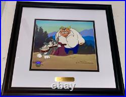 Bugs Bunny Cel Warner Brothers High Strung Signed Chuck Jones Rare Edition