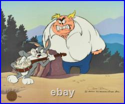 Bugs Bunny Cel Warner Brothers High Strung Signed Chuck Jones Rare Edition Bugs Bunny Cel Warner Brothers High Strung Signed Chuck Jones Rare Edition
