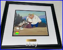 Bugs Bunny Cel Warner Brothers High Strung Signed Chuck Jones Rare Edition Cell