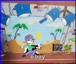 Bugs Bunny Cel Warner Brothers Soundstage Pepe Rare Signed Chuck Jones Cell