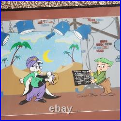 Bugs Bunny Cel Warner Brothers Soundstage Pepe Rare Signed Chuck Jones Cell