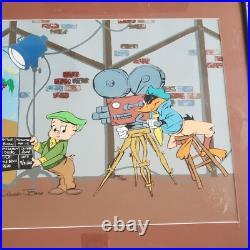 Bugs Bunny Cel Warner Brothers Soundstage Pepe Rare Signed Chuck Jones Cell