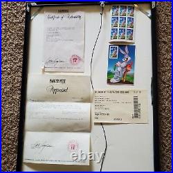 Bugs Bunny Cel Warner Brothers Soundstage Pepe Rare Signed Chuck Jones Cell