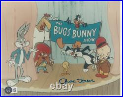 Bugs Bunny Chuck Jones Autographed 8x10 animation Photo Beckett Certified
