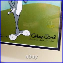 Bugs Bunny Chuck Jones Cel Signed Limited Edition Art 1980 Looney Tunes Cell