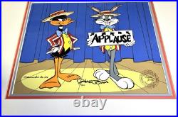 Bugs Bunny Daffy Applause Cel Limited Signed Chuck Jones 1988