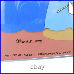 Bugs Bunny Daffy Duck Cel Chuck Jones Signed 1979 Warner Bros. Looney Tunes Art