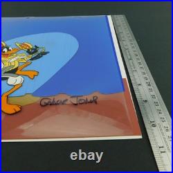 Bugs Bunny Daffy Duck Cel Chuck Jones Signed 1979 Warner Bros. Looney Tunes Art