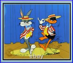 Bugs Bunny Daffy Duck Chuck Jones Cel Signed Limited Edition Art