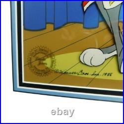 Bugs Bunny Daffy Duck Chuck Jones Cel Signed Limited Edition Art