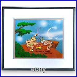 Bugs Bunny Dances with Wabbits Cel Chuck Jones Signed Looney Tunes Animation Art