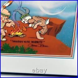 Bugs Bunny Dances with Wabbits Cel Chuck Jones Signed Looney Tunes Animation Art