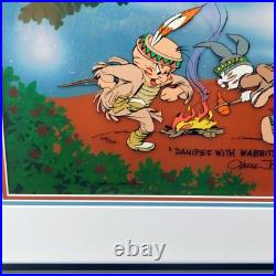 Bugs Bunny Dances with Wabbits Cel Chuck Jones Signed Looney Tunes Animation Art