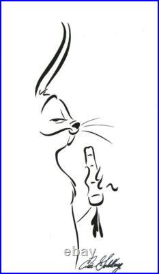 Bugs Bunny Debonair Eric Goldberg-signed Serigraph Ed of 150 Chuck Jones Gal