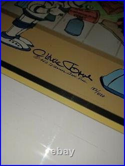 Bugs Bunny & Donald Duck 1992 Cel Chuck Jones Signed 182/500