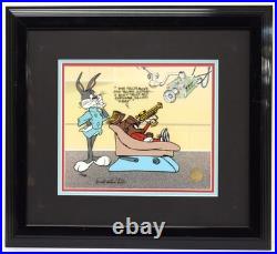 Bugs Bunny Earthling Limited Edition Animation Cell by Chuck Jones signed