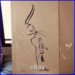 Bugs Bunny Eric Goldberg-signed Serigraph edition of 64/150 Chuck Jones