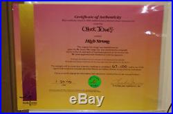 Bugs Bunny- High Strung- Limited Edition Cel Signed by Chuck Jones