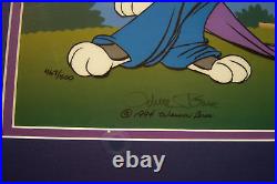 Bugs Bunny Limited Edn. 467/500. Sericel Signed by Chuck Jones. Warner Brothers