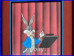Bugs Bunny Maestro Music Conductor Signed by Chuck Jones L/ED Hand Painted Cel