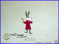 Bugs Bunny Movie cel signed Chuck Jones Warner Bros EXCLUSIVE Background