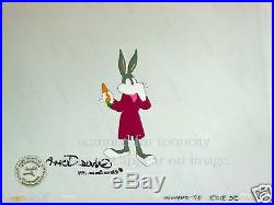 Bugs Bunny Movie cel signed Chuck Jones Warner Bros EXCLUSIVE Background
