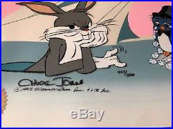Bugs Bunny Original Production Cel 453/500 Signed by Chuck Jones with COA