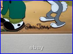 Bugs Bunny Picture Future Chuck Jones SIGNED Lt Ed Cel 20 Looney Tunes WB 2005