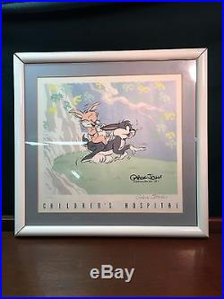 Bugs Bunny Poster, Signed Chuck Jones, # 144/500, Limited Run Children's Hosp