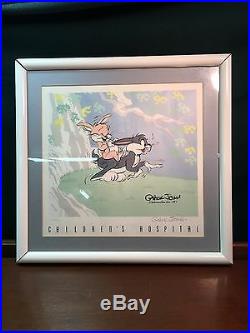 Bugs Bunny Poster, Signed Chuck Jones, # 144/500, Limited Run Children's Hosp
