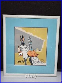 Bugs Bunny RABBIT OF SEVILLE Limited Edition WB Animation Cel signed Chuck Jones