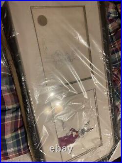 Bugs Bunny/Roadrunner Movie 1 of 1 Cel+Drawing Framed +COA signed by Chuck Jones