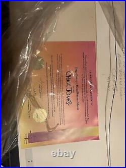Bugs Bunny/Roadrunner Movie 1 of 1 Cel+Drawing Framed +COA signed by Chuck Jones