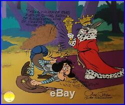 Bugs Bunny- Sir Loin Of Beef- Limited Edition Cel Signed By Chuck Jones