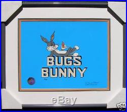 Bugs Bunny Title Cel Signed By Chuck Jones, 1994