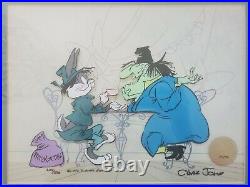 Bugs Bunny Witch Hazel Rare Chuck Jones Signed Cel