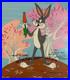 Bugs Bunny WithCarrot LE Hand-painted Cel, Signed McKimson Bros. 95/750