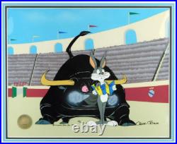 Bugs Bunny and Bull III Chuck Jones Cel Signed Limited Edition Art Looney Tunes Bugs Bunny and Bull III Chuck Jones Cel Signed Limited Edition Art Looney Tunes