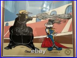 Bugs Bunny and Bull II Chuck Jones Cel Signed Limited Edition Looney Tunes Art
